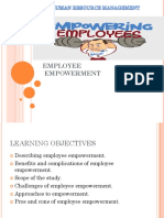 Employee Empowerment