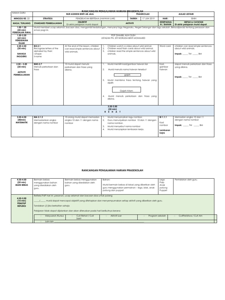 Rph M22 Haiwan Liar Pdf