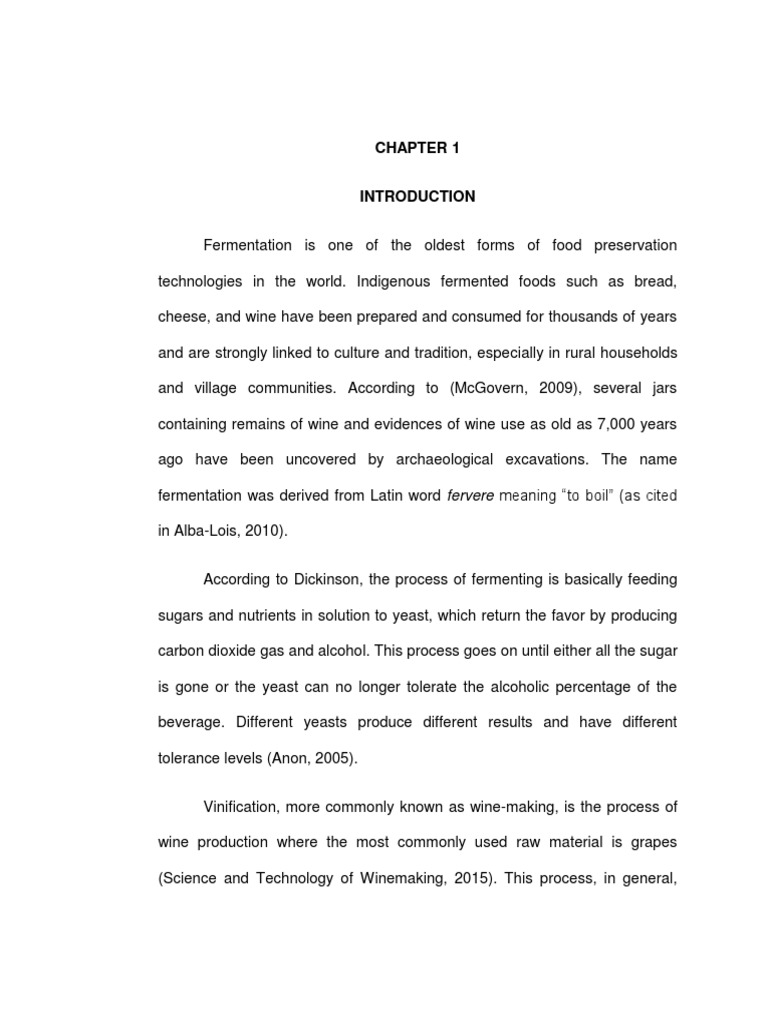 Pineapple Wine PDF Winemaking Yeast