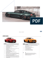 Ford Mustang - Customer Price List: Effective From 1st April 2019