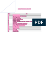 Marketing Management Full Notes Mba PDF