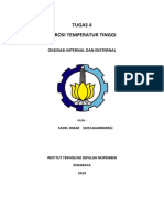 Tugas 4 Korosi Temperatur Tinggi: Oksidasi Internal Dan Eksternal