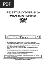 Download Manual Home Cinema Vieta VDR-2500 by DUMEN1 SN42072778 doc pdf