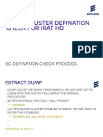 Blade Cluster Check For Irat