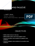 Jedil C. Ilanan_Active and Passive Voice