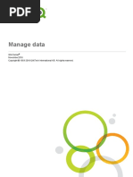 Qlik Manage Data