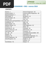 Angol igeidők táblázata | PDF