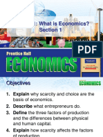 Chapter 1: What Is Economics? Section 1