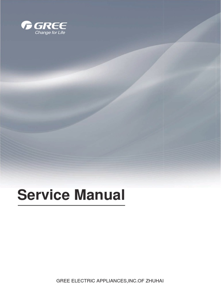 Gree Ac Service Manual PDF Air Conditioning Power Supply