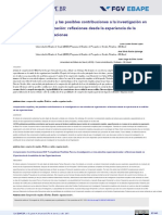 Comprensión empática y posibles contribuciones a la investigación en estudios organizacionales