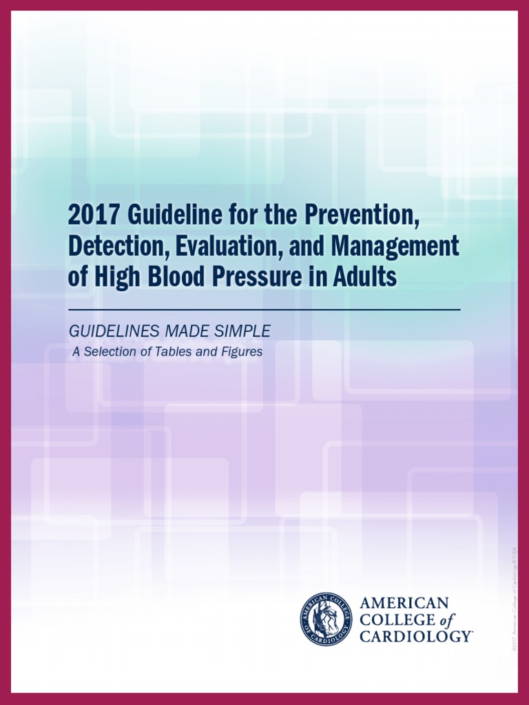 2017 Guideline For The Prevention PDF | PDF | Science & Mathematics