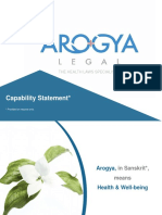 Arogya Legal - Capability Statement
