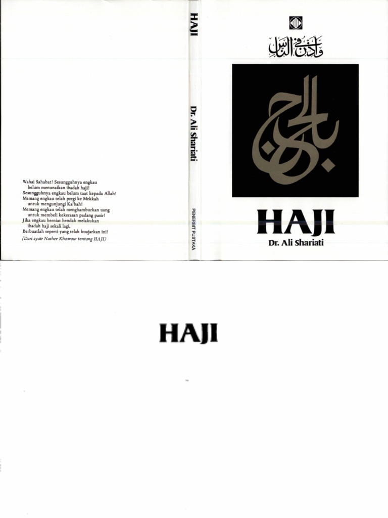Ali Syari'ati - Haji PDF | PDF, image size:768x1024