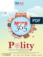 Vision IAS Mains 365 Polity 2019 PDF (@PDF4Exams)