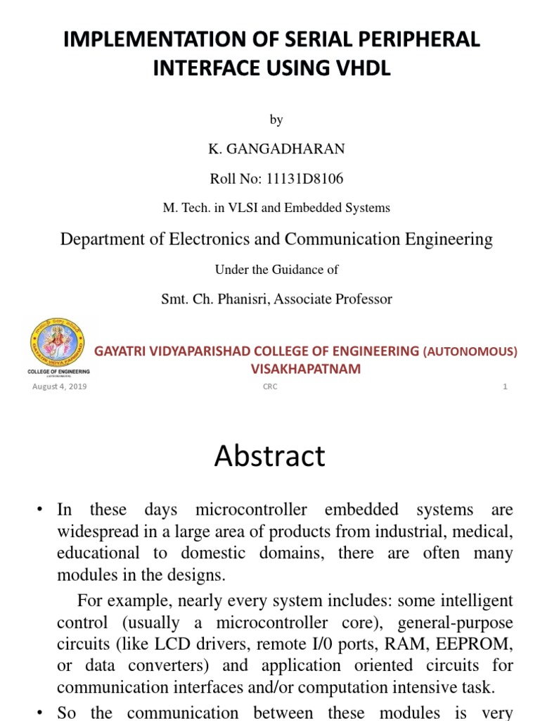 Serial Peripheral Interface | PDF | Digital Electronics | Computer ...