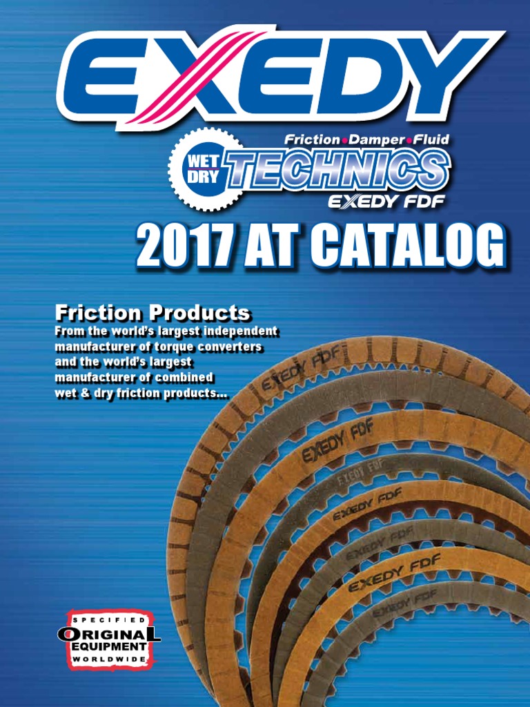 Discos de Friccion Exel | PDF | Clutch | Automatic Transmission