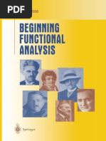 Functional Analysis