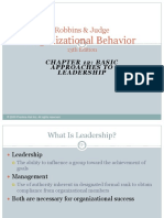 Chapter 12: Basic Approaches To Leadership