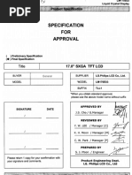 Specification FOR Approval: Title