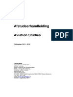 Afstudeerhandleiding Aviation 2013-2014