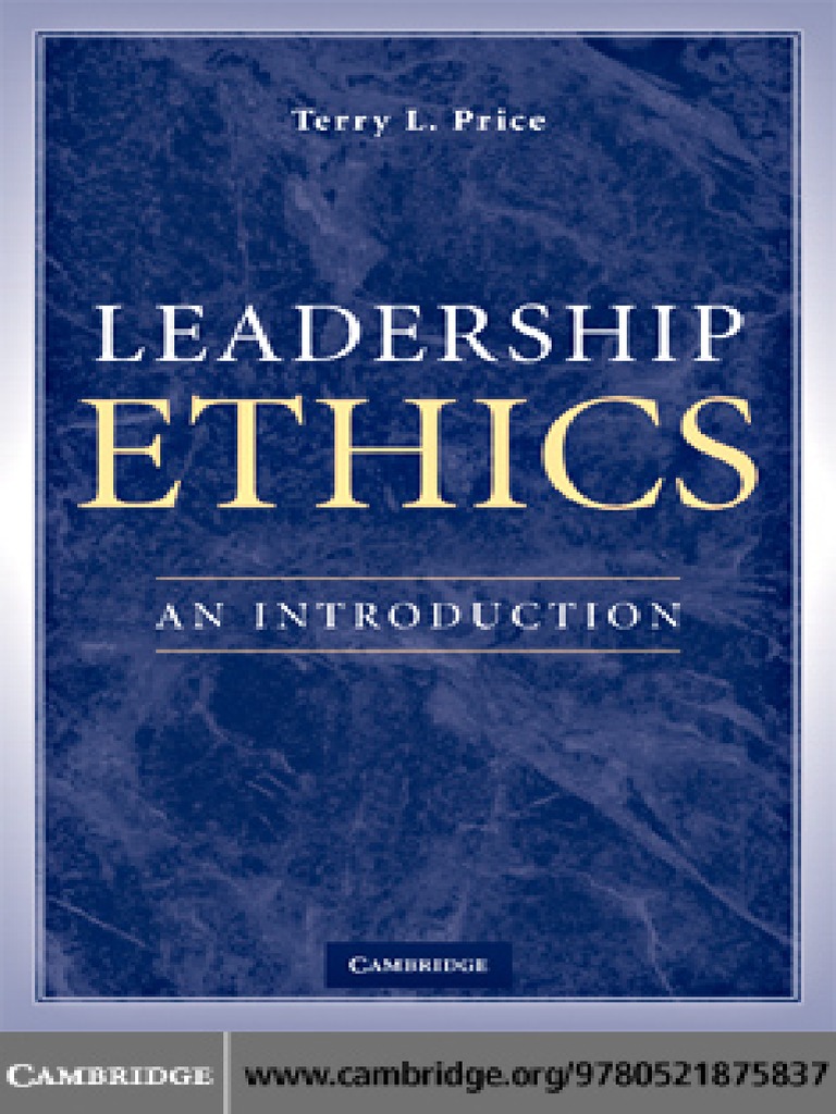 Leadership Ethics An Introduction Pdf Pdf Morality Relativism