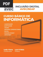 APOSTILA de INFORMATICA AVEC 2019 Curso Basico de Informatica Finalizado