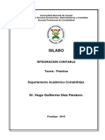 Silabo Integracion Contable Prof - Goyo Abril 2019 I Electivo