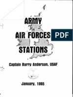 1423777 US Air Force Usaaf Bases in United Kingdom