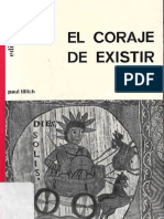 El Coraje de Existir. Tillich, Paul PDF