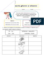 Guia Concordancia Genero y Numero