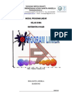 Modul Matematika Peminatan Kelas XI (Program Linear)