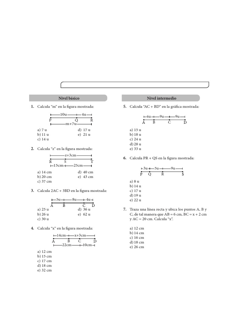 Segmentos 4to Grado | PDF | Deportes | Enseñanza de matemática