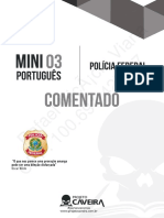 Mini simulado Português - Pós-Edital - PF - Gabarito Comentado