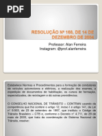 Resolução Nº 168, De 14 de Dezembro
