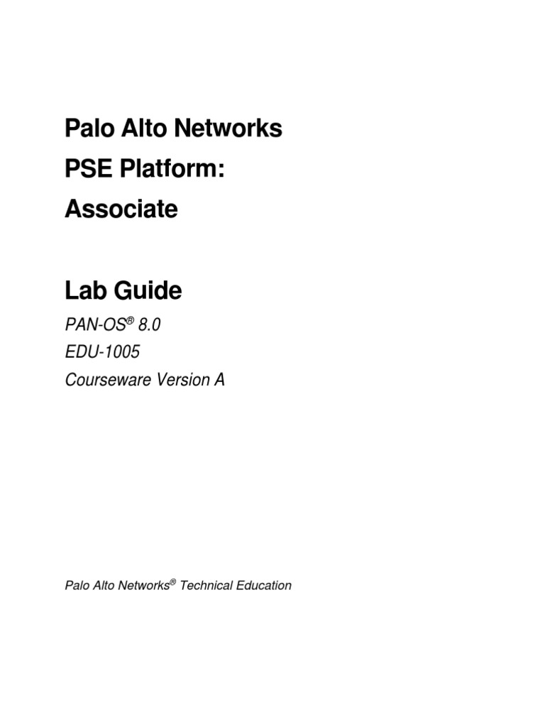 Palo Alto Lab PDF File Transfer Protocol Ip Address