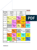 GRADE 9 SCHEDULE AT A GLANCE