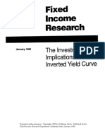 Goldman Sachs - Investment Implications Inverted Yield Curve