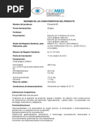 Ficha Técnica de Flatoril 500/200 mg | PDF