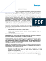 Derivative Markets & Commodities PDF