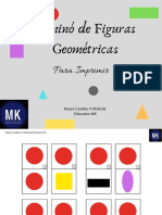 Figuras geométricas dominó imprimir material educativo