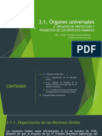 3.1. Organos Universales