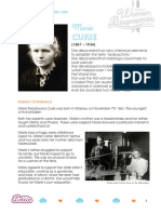 Marie Curie Biography For Kids