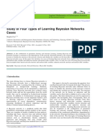 Study of Four Types of Learning Bayesian Networks PDF