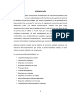 Clasificación de Las Economías Solidarias VIsemestre