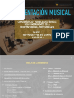 Guía de Instrumentación Musical Maderas Actualizada