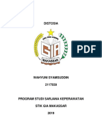 Wahyuni Syammsuddin (2117039) Distosia