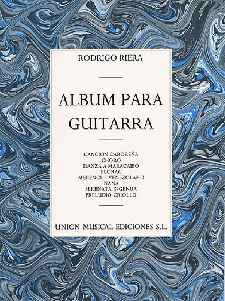 Album para Guitarra. - Rodrigo Riera PDF | PDF