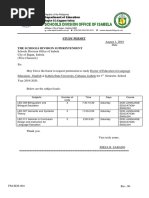 Study Permit Template