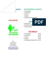 Brosur Pelayanan Laboratorium