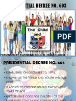 Presidential Decree No 603 PPT 1